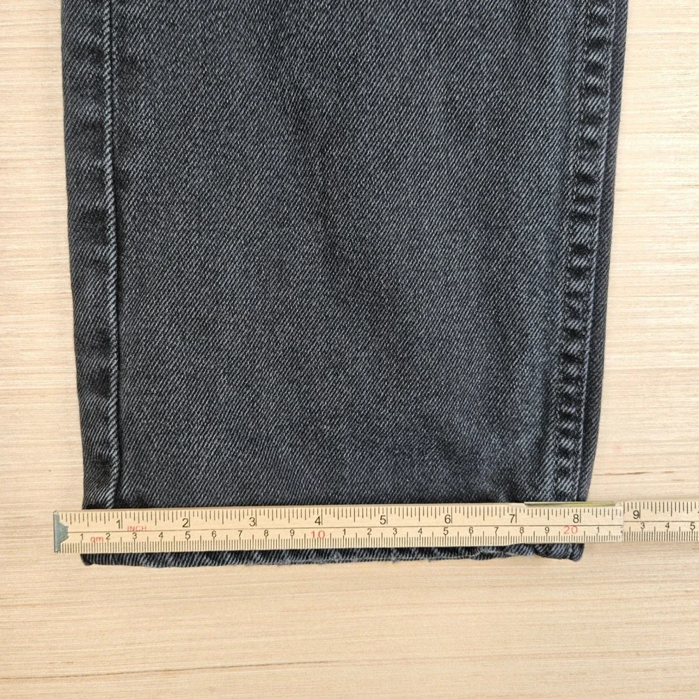 Lot of 2 Levis 505 Jeans Mens 38x30 Fit 36x28 Black Regular Fit Straight Leg